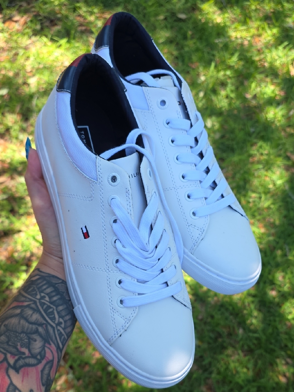 Tommy Hilfiger White Sneakers